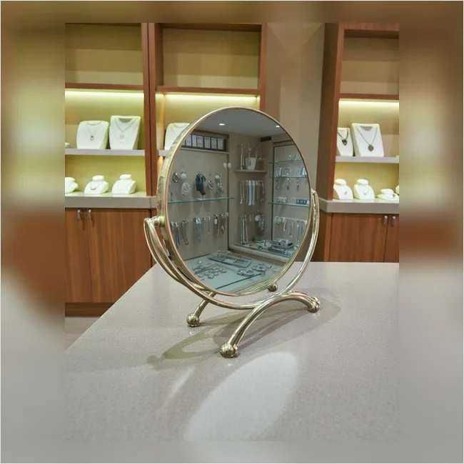 Bridge Type Stand Counter Top Mirror