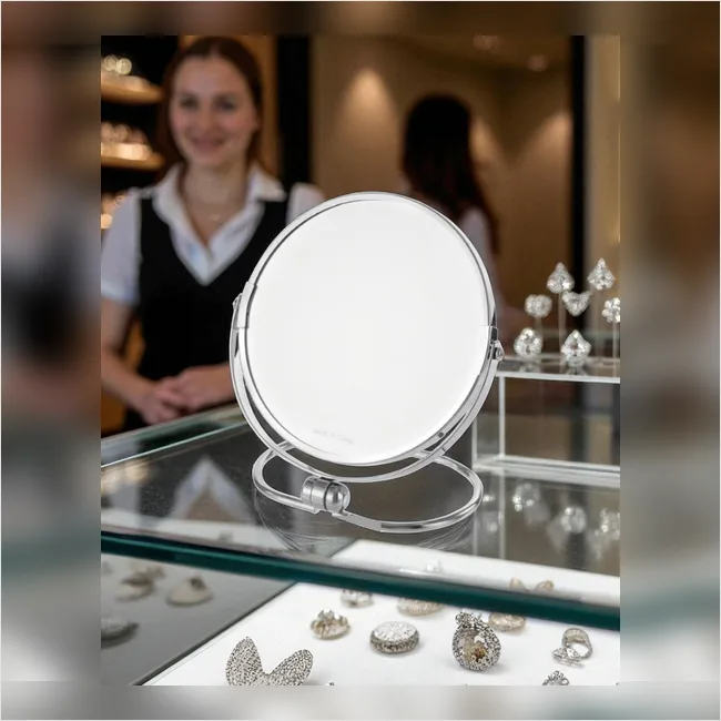 Counter Top Vanity Mirror - Short