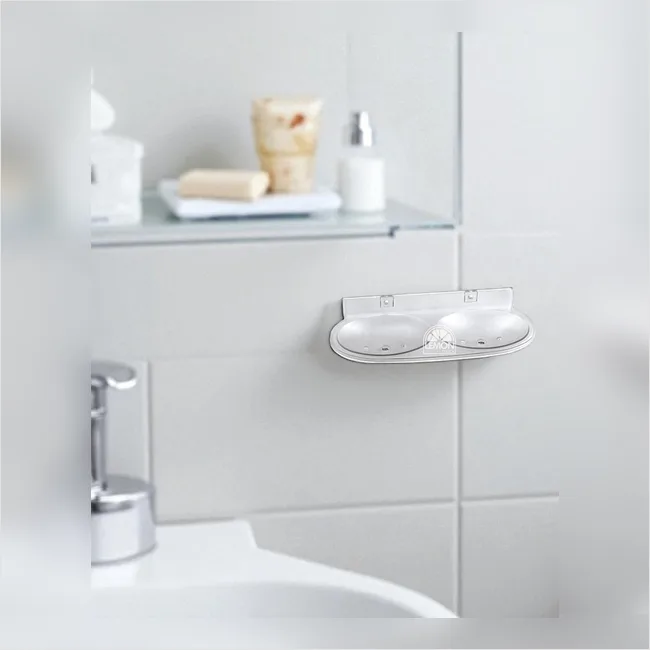 Double Soap Dish Oval
