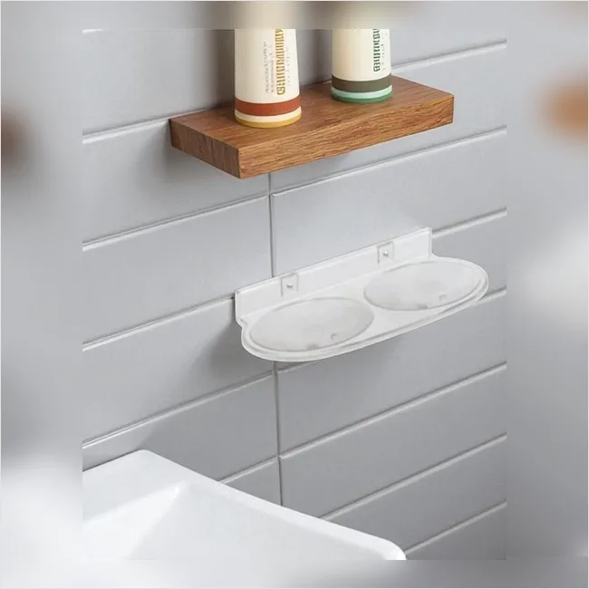 Double Soap Dish Oval