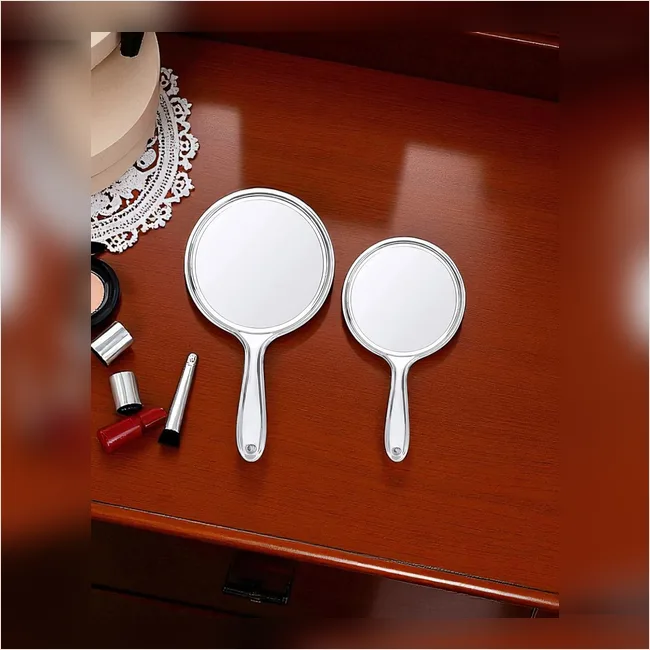 Hand Mirror - Clear Plastic