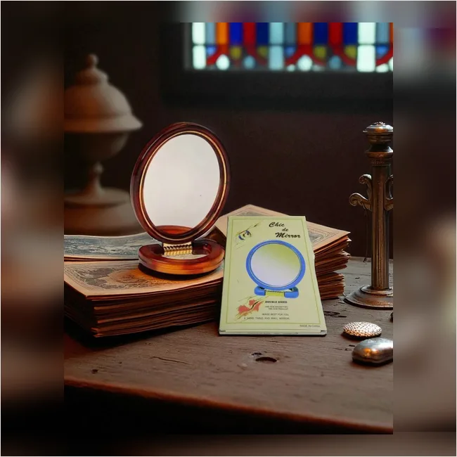 Magnifying Shaving Mirror - Portable for Travelling
