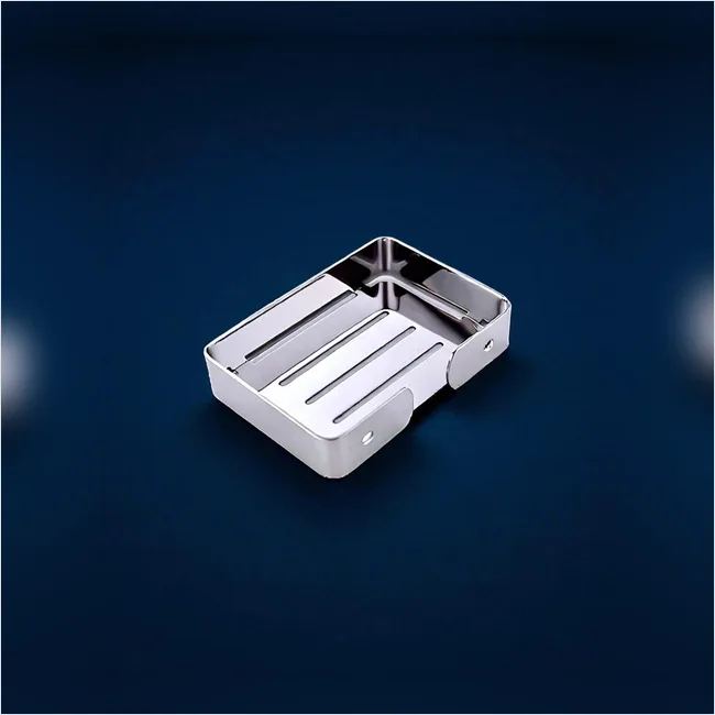Soap Dish - Metal with Border