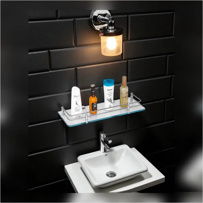 Straight Shelf - Glass